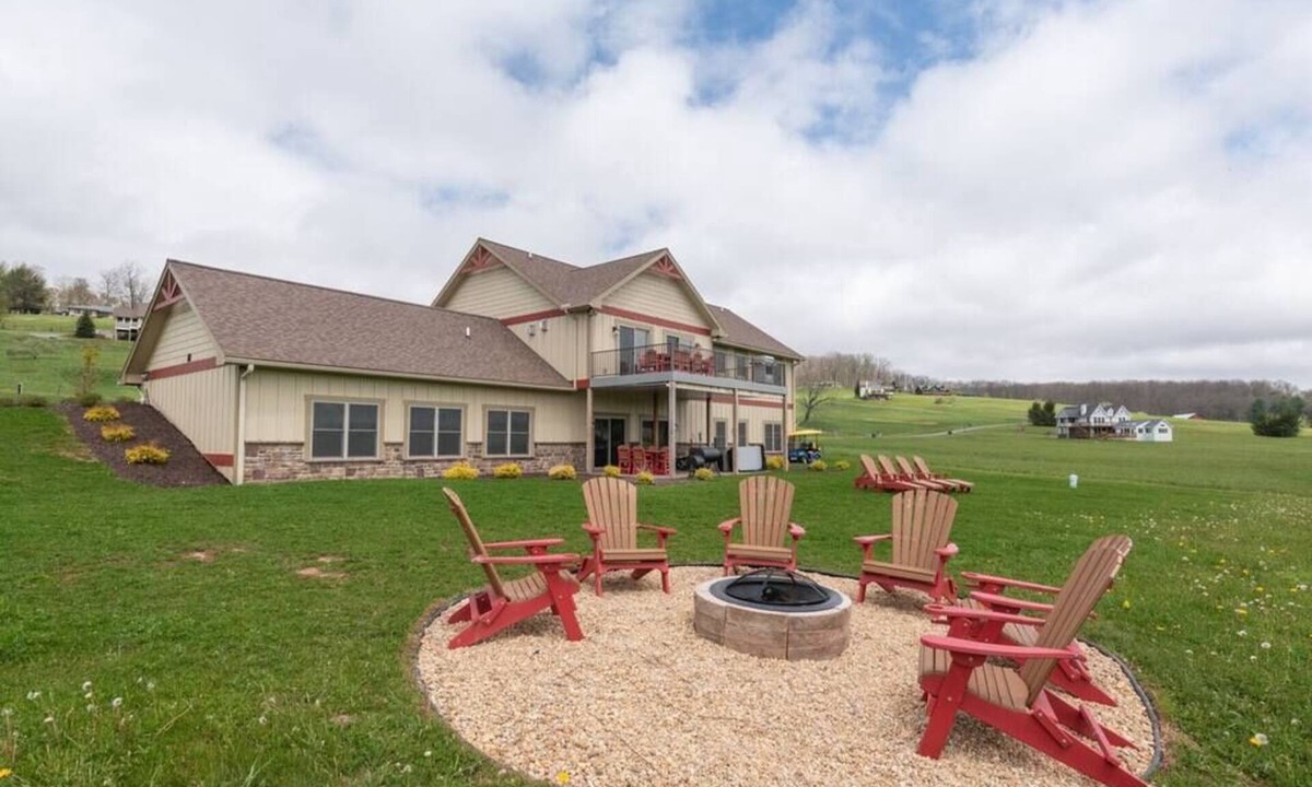 Waterfront Greens House | 6BR Luxury Escape w/Indoor Pool Boat Dock Avail