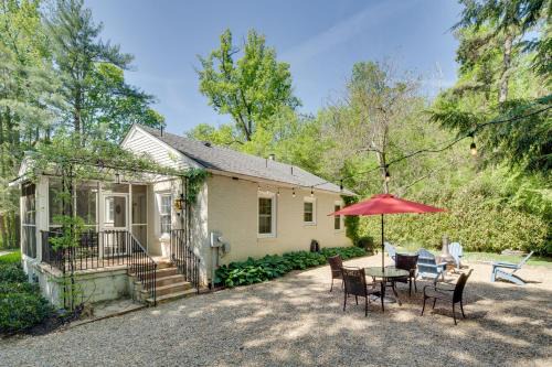 Royal Pines House | 7 Mi to The Biltmore: 'Le Canard' Cottage w/Porch