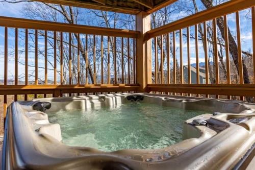 Chalet Village North Ski Chalet | Beorns Cottage 5BR Smoky Mountain Getaway with Views, Hot Tub & Game Room