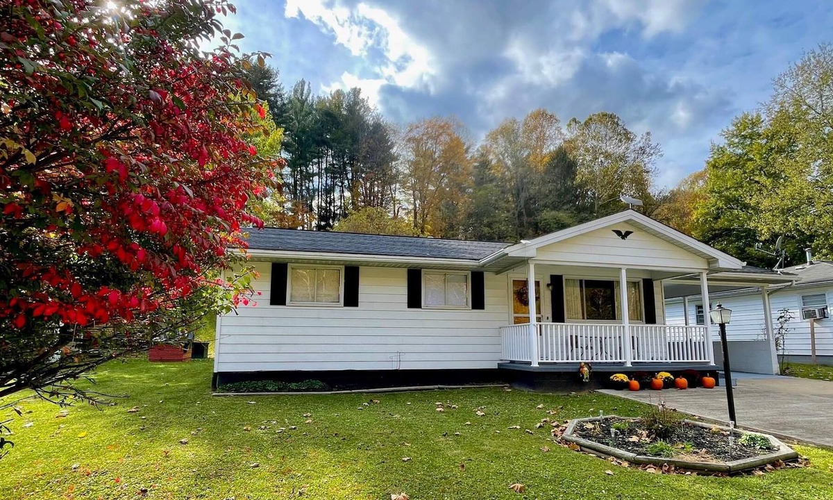 Gandeeville House | Black Walnut House - 3BR with Starlink Wi-Fi, grill, big back yard