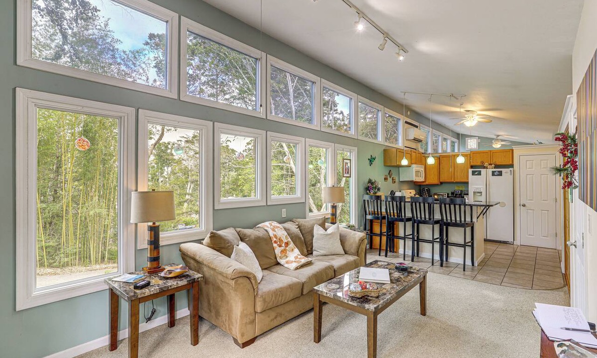 Asheville Apartment | Blue Ridge Retreat w/Deck: Hike, Sip & Explore!