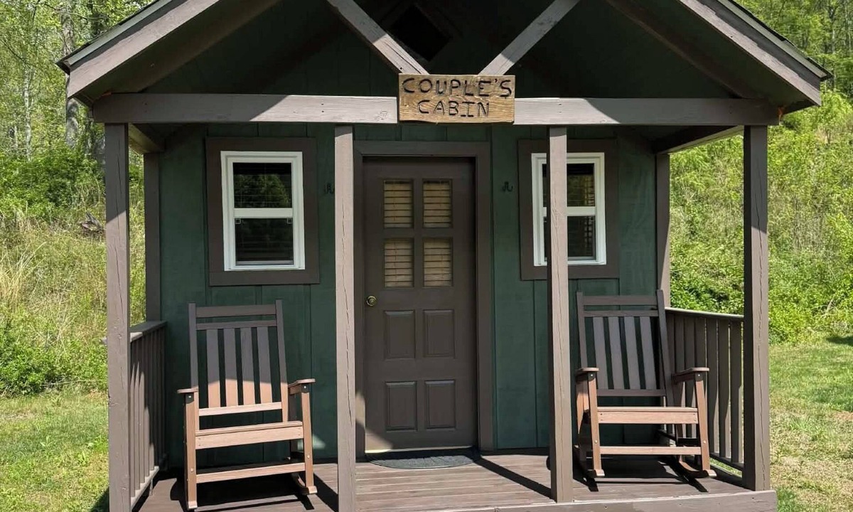 Newland Cabin | Buck Hill Campground Couples Camping Cabin