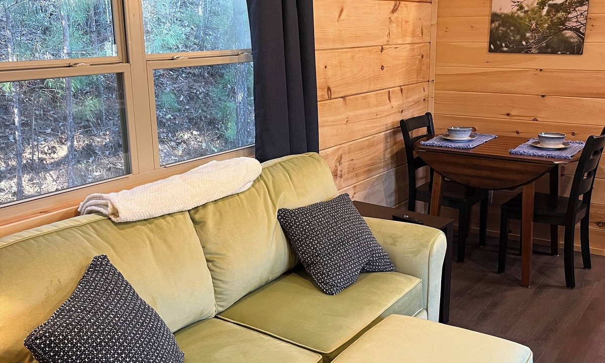 Mill Spring Cabin | Cozy cabin with WiFi and AC in charming Mill Spring