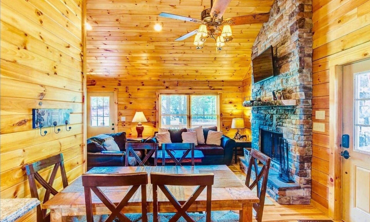 Banner Elk Cabin | Eagles Nest 2 BR Cabin - Close to Beech Mtn