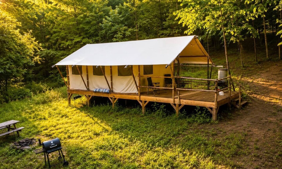 Lenoir RV Rental | Hidden Meadow Retreat | Ponds, Stars & Solitude