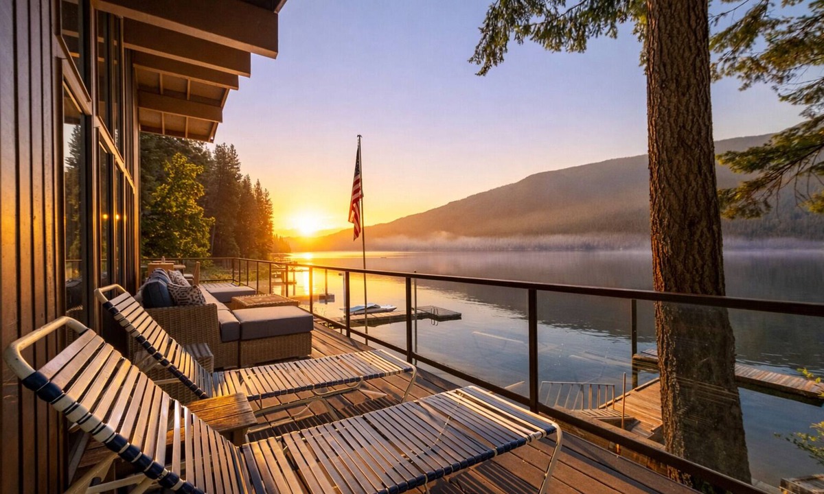 Leavenworth House | Lakefront | Dock | Hot Tub | Deck | Dogs | Views