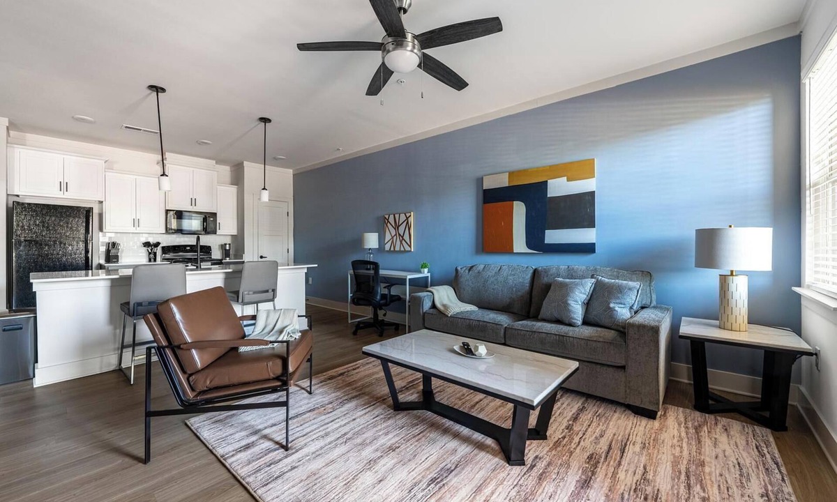 Asheville Apartment | Landing | Modern 1BD, Clubhouse, Gym