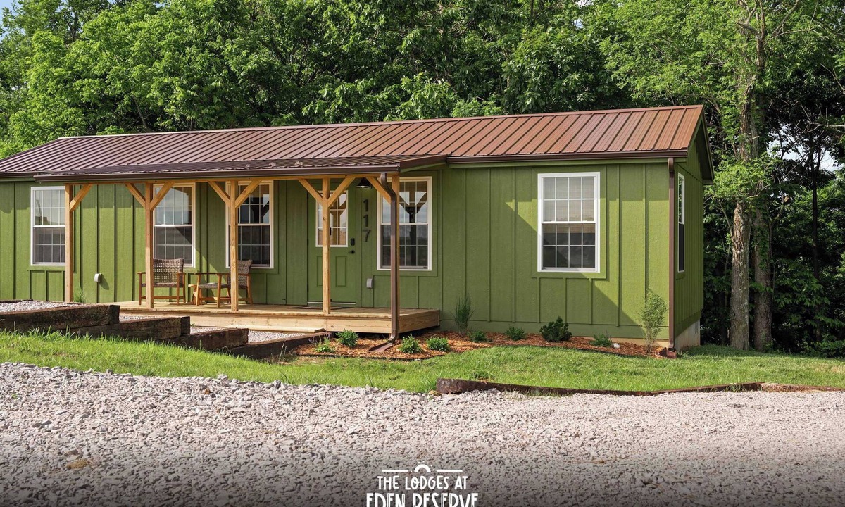 Williamstown Cabin | Lodge 117 at Eden Reserve—Safari Cabin Near Ark