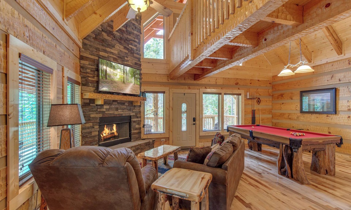 Chalet Village North Cabin | Lover's Hideaway by Jackson Mountain Rentals