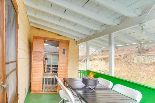 Westernport Apartment | Main St Apt w/Pool Table & Sauna in Westernport!