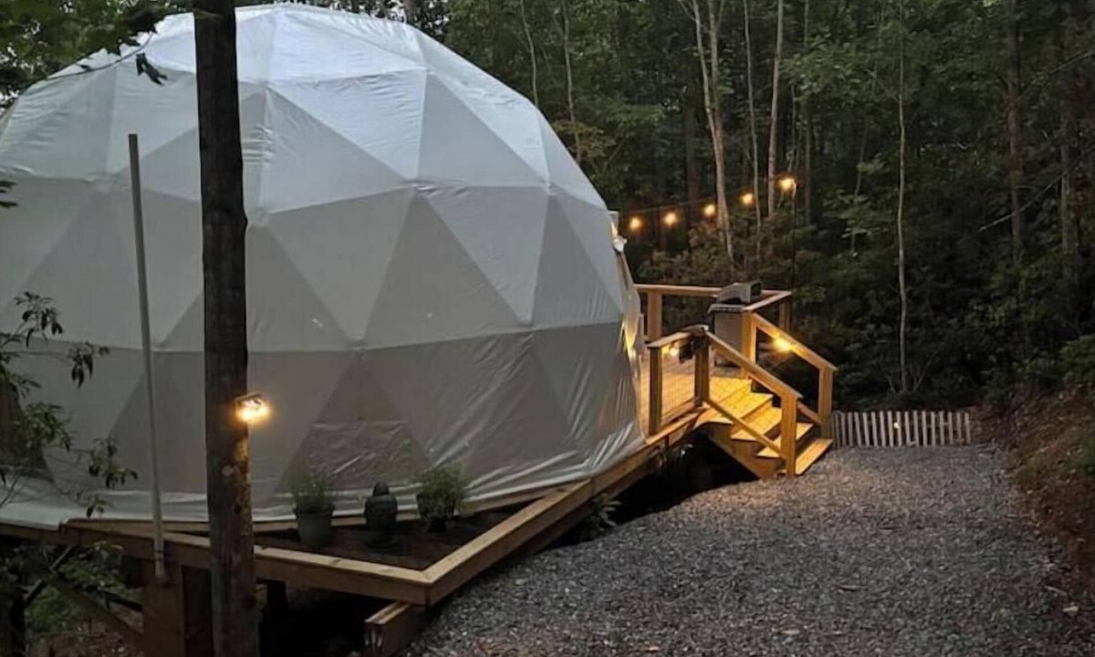 Marion House | Moonshine Dome @ Soulshine Glamping also check out Sunshine Dome
