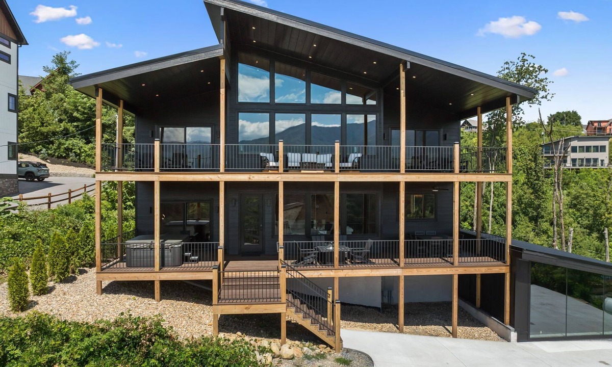 Chalet Village North Ski Chalet | New Large Luxury Chalet, private heated indoor pool with awesome Mountain Views!