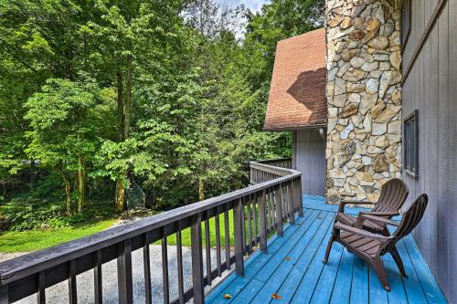 Roan Mountain House | On-Site Creek! Couples Escape in Roan Mountain