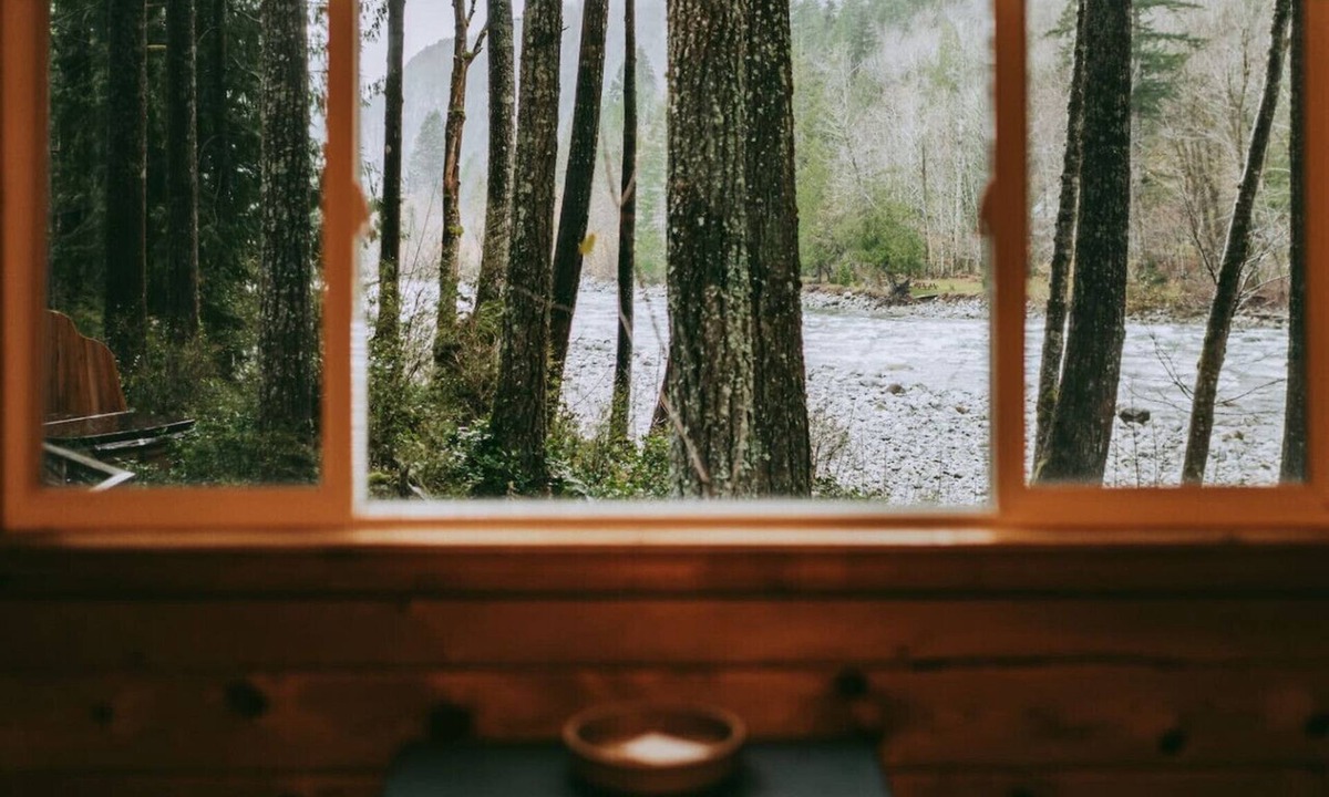 Index Cabin | Persis River View-Outdoor shower/Sauna/Cold plunge