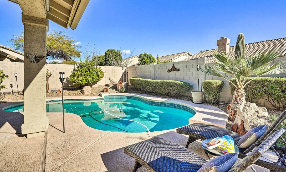Tatum Ranch House | Pool, BBQ & Fire Pit: Family Home in Cave Creek