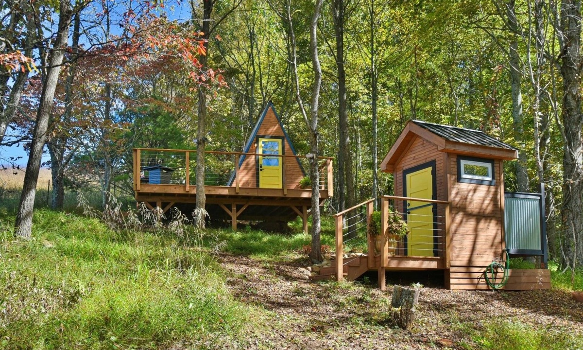 Burnsville Cabin | Private & Peaceful A-Frame Cabin: The Hideout