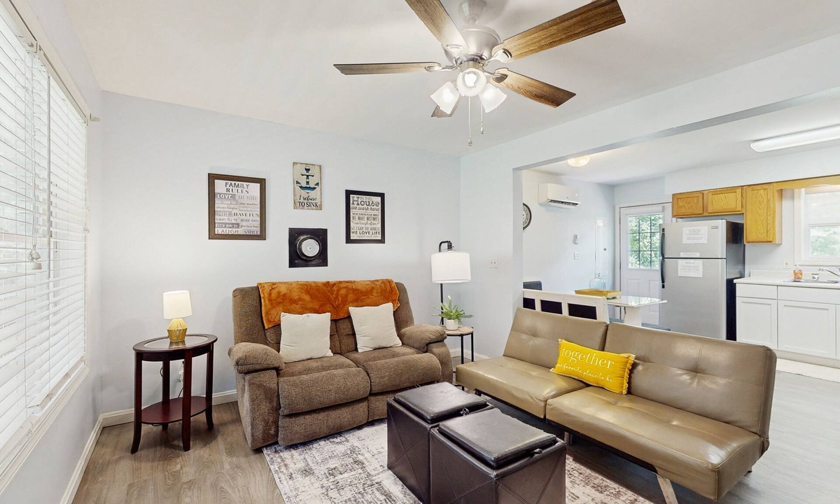Thayerville Cottage | Quaint dog-friendly retreat near the lake w/wood stove, gas grill, & large yard