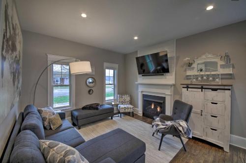 Vevay House | Renovated Craftsman House w/Patio & Fire Pit!