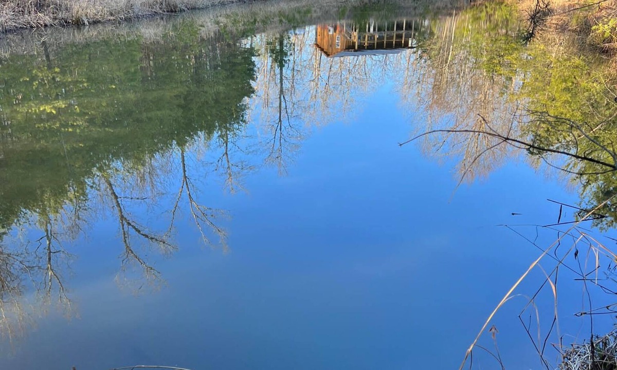Frenchburg Cabin | Romantic Red River Gorge Cabin w/Hot Tub, Pond Views & Dog Friendly