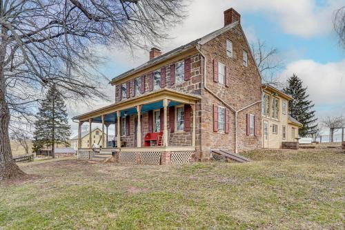 Ladiesburg House | Rural & Historic Detour Escape w/Horses On-Site!