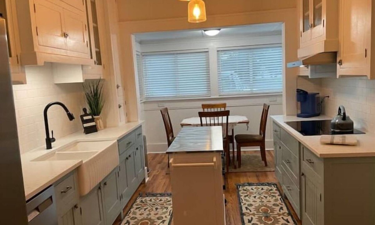 Burlington House | Spacious charming farmhouse-style home - dedicated office