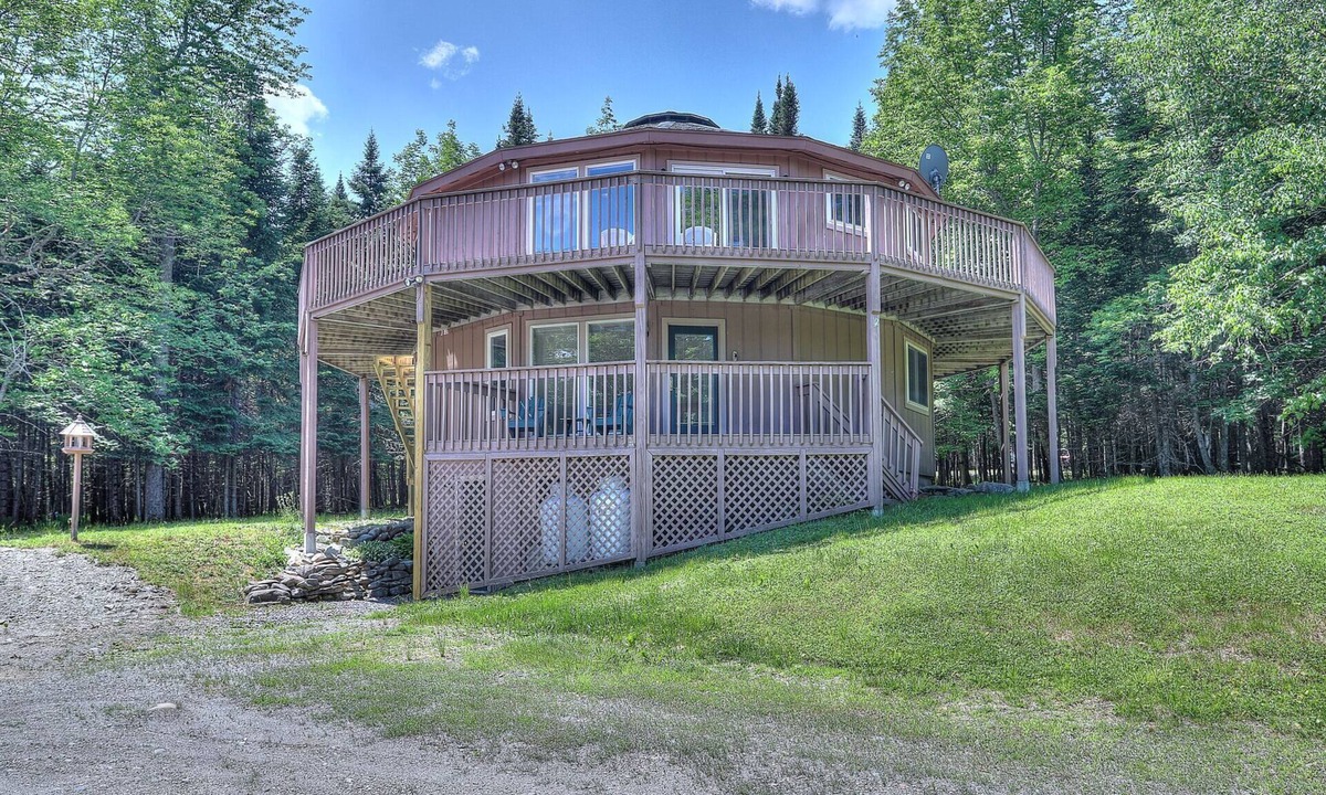 Rangeley House | The Carousel - Unique design, beautiful open living space!