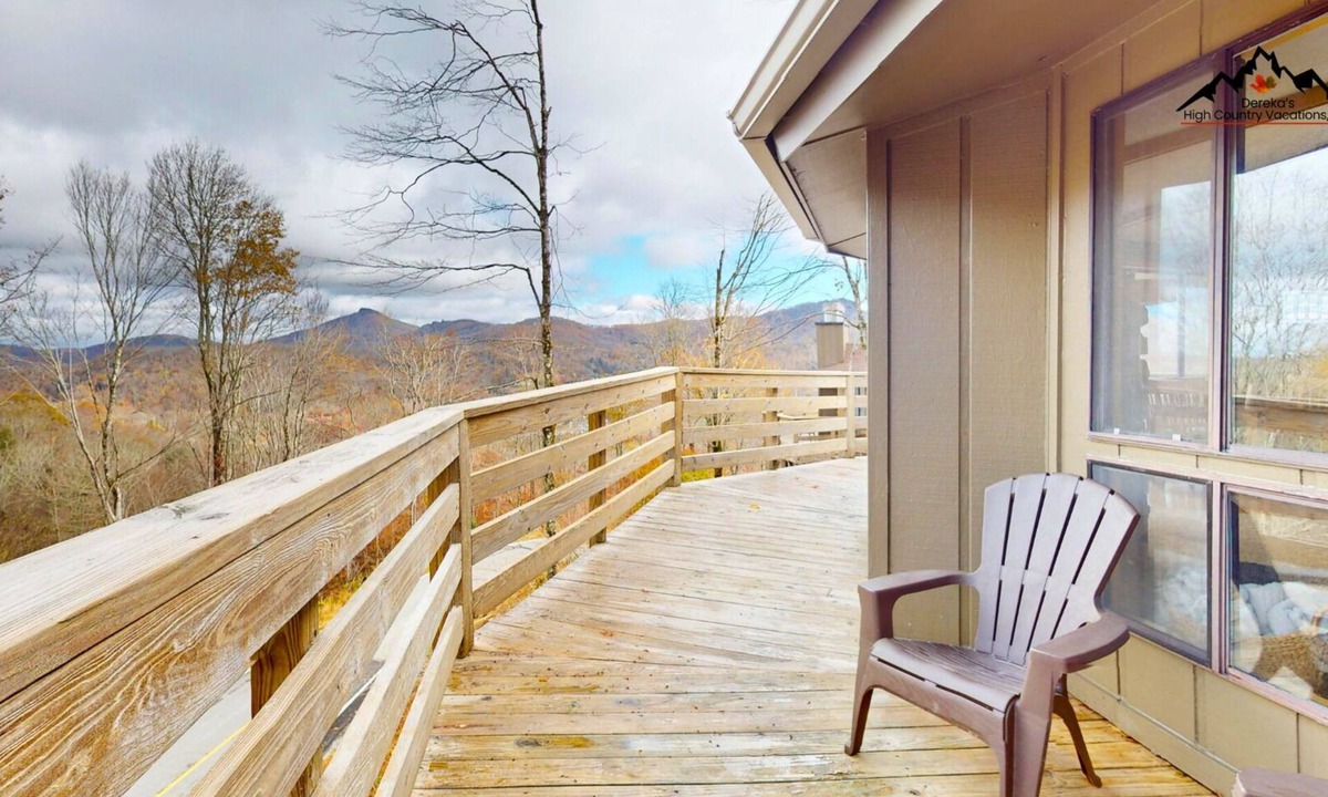 Sugar Mountain House | Timbers A3 Rustic Modern Cabin with Views