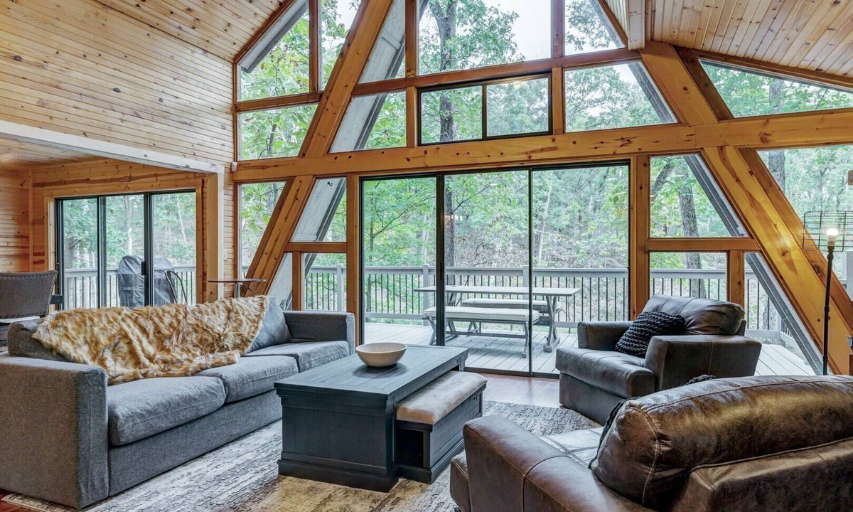 Innsbrook Cottage | Waterfront A-Frame with Hot Tub