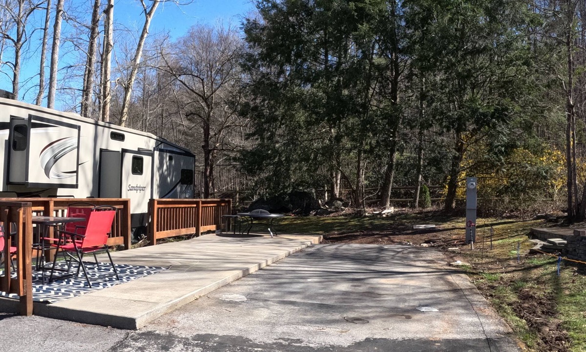 Pittman Center RV Rental | Webb Creek Camper Lot – Smoky TN - Lot only , Bring your own camper