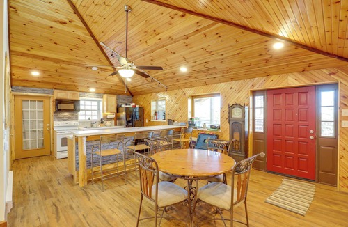 Mill Spring Cabin | 1 Mi to TIEC: Peaceful Mountain Cabin