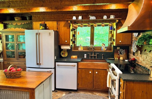 Banner Elk House | 1885 Farmhouse Luxuriously Renovated: Animals & Antiques
