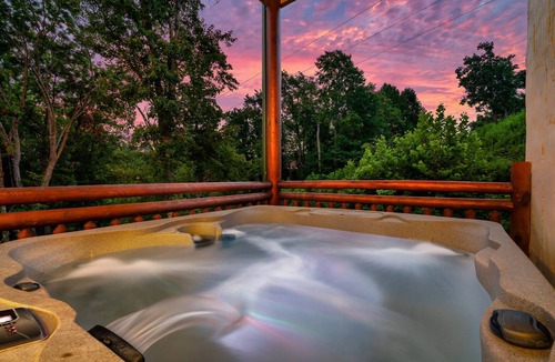 Chalet Village North Cabin | ❦ 240 sqft Private Pool, Nerf gun Wall, Theater, HotTub, Game Room ❦