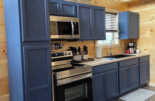 Zoe Cabin | 3BR 2BA w/King Bed/Hot Tub in Heart of RRG