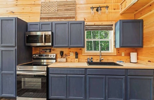 Zoe Cabin | 3BR 2BA w/King Bed/Hot Tub in Heart of RRG