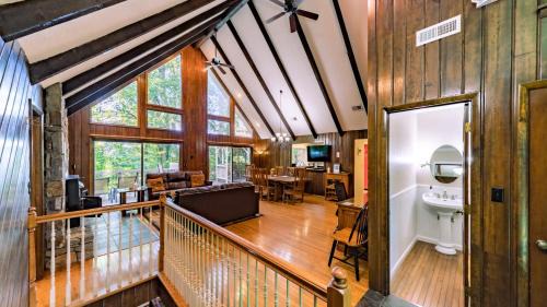 Woodfin House | 4BR Retreat Hot Tub Views Pets OK North AVL