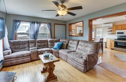 DownEast and Acadia Maine House | 9-Acre Riverfront Home in Milbridge w/Deck & Yard