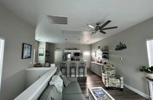 San Jacinto House | A Salty Air Retreat just steps away from the Gulf of Mexico