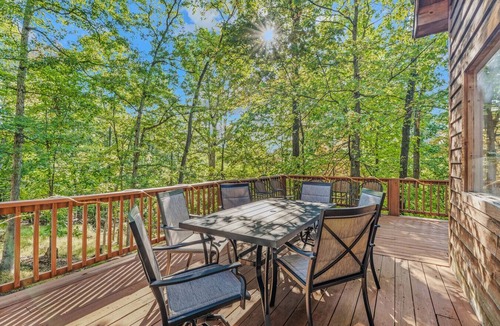 Berkeley Springs Apartment | Almost Heaven - Grill, 2 kings, wifi, deck, pool access, hiking, wood stove