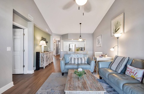 St. Augustine Beach Condo | Atlantis 302D - Steps to the Ocean!