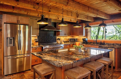 Wolf Laurel Cabin | Beautiful Log Home with Hot Tub, Sauna + Stunning Mountain Views – Featured on HGTV & Disney!