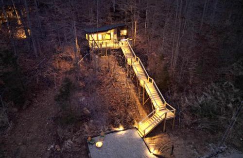 Slade House | Bigfoot's Bluff - Hot Tub- Forest Canopy Cabin RRG - Located 5 Min From Nada Tunnel