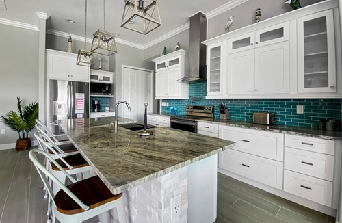 Broadmoor Villa | Blue Haven, Sleeps 6, heated salt pool