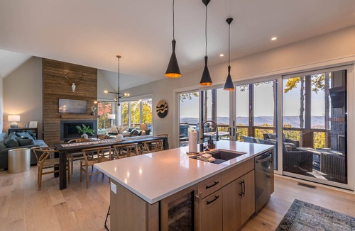 Lenoir House | Blue Meadows at Blue Ridge Mountain Club Luxury,stunning views,hot tub indoor+outdoor fireplaces