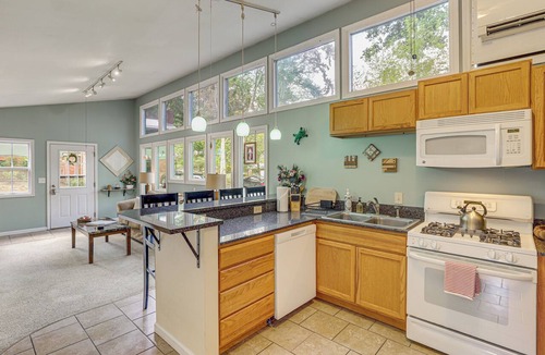 Asheville Apartment | Blue Ridge Retreat w/Deck: Hike, Sip & Explore!