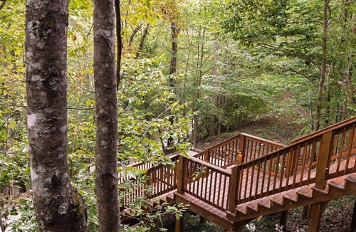 Rogers Cabin | Breezeway Cabin 2 Cabins w/Hot tub, patio