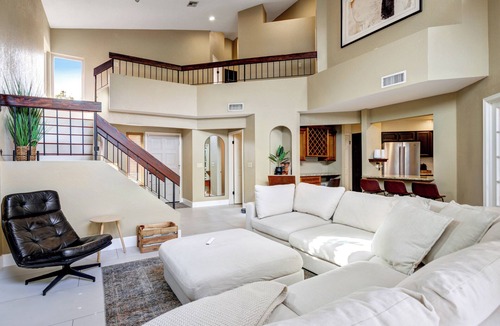 Saguaro Point House | Bright Phoenix Oasis w/Private Pool & Mtn Views