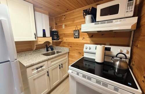 Frank Cabin | Buck Hill Campground Tiny Home Cabin #3