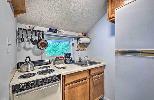 Roan Mountain Cabin | Chalet Retreat: Cozy Cabin w/On-Site Creek!