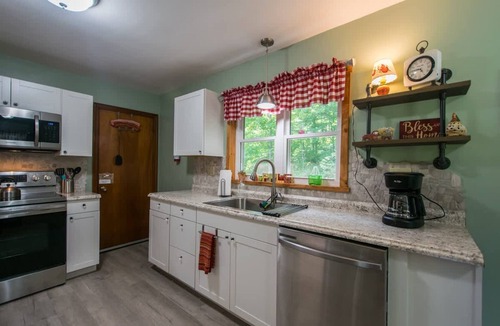 Hendersonville House | Charming 2BR w Firepit Mountain Views