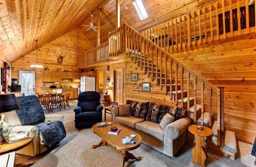 Cabins House | Charming Cabin Getaway with Loft Hangout & Outdoor Oasis in Cabins, West Virginia